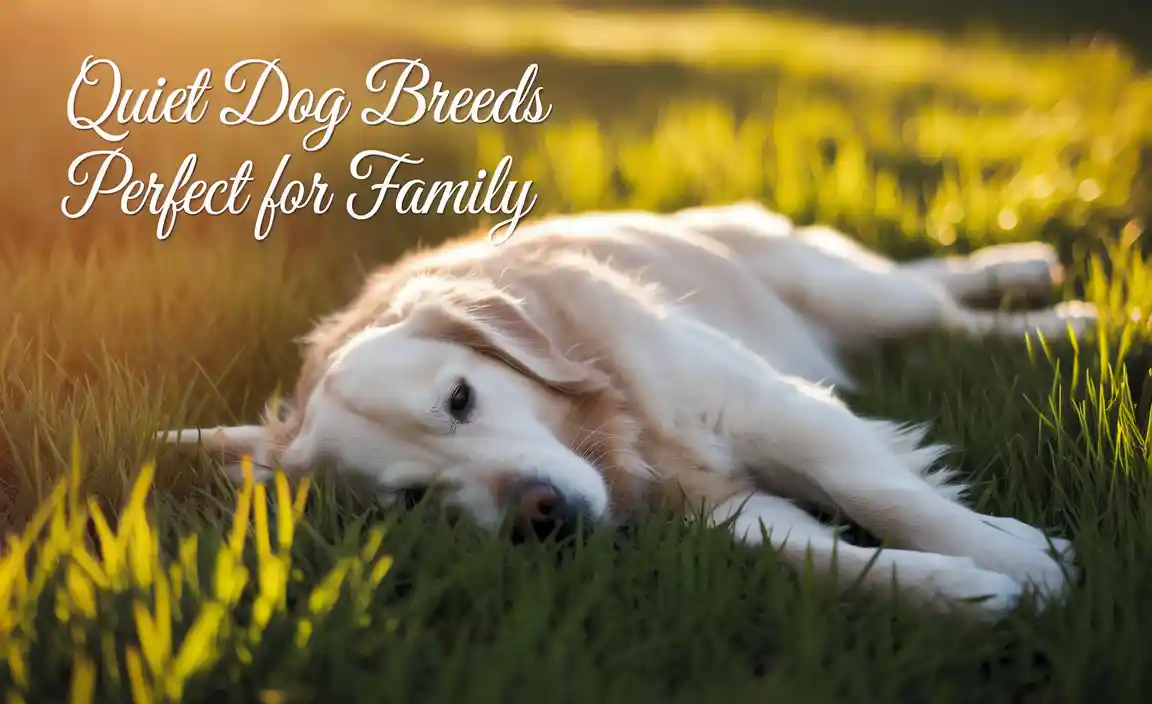 Quiet Dog Breeds Perfect For Family