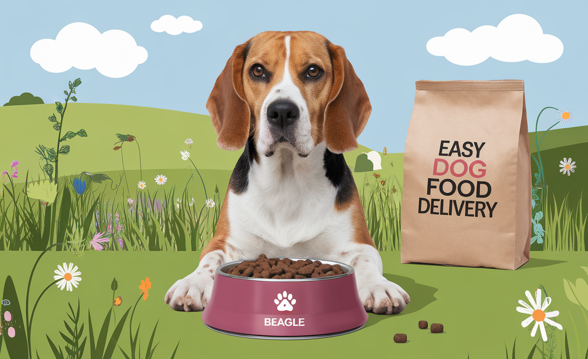 Easy Dog Food Delivery for Beagles