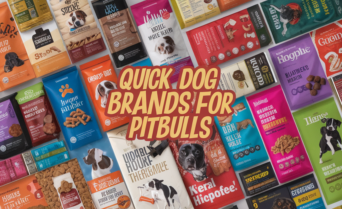 Quick Dog Food Brands For Pitbulls