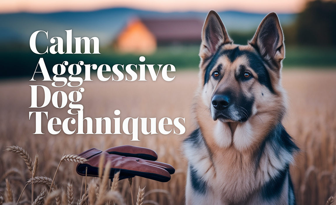 Calm Aggressive Dog Techniques