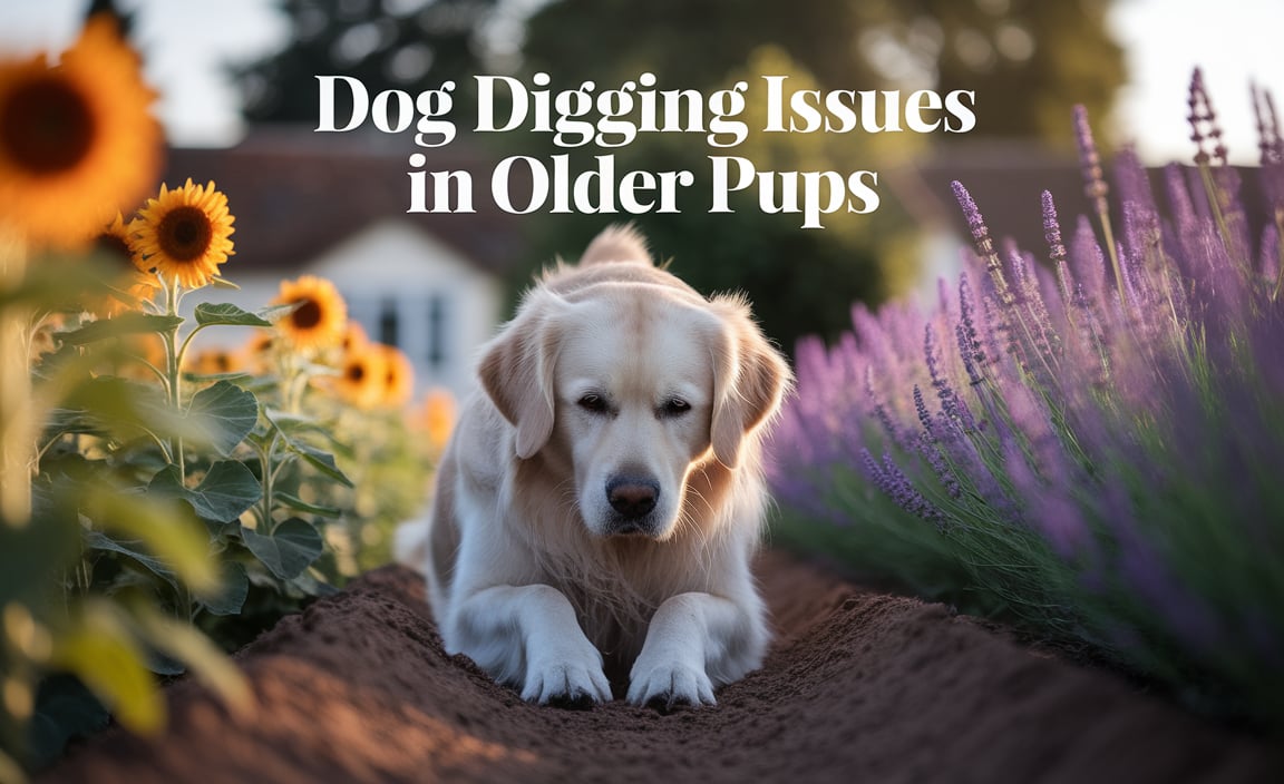 Dog Digging Issues in Older Pups