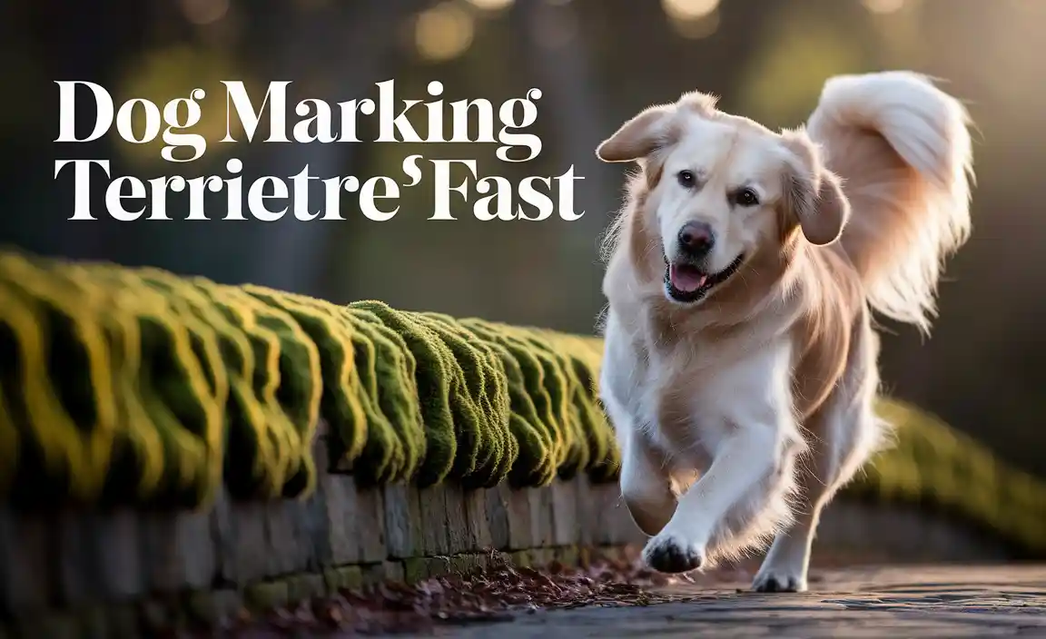 Dog Marking Territory Fast