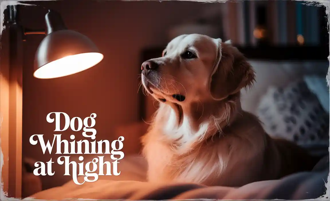 Dog Whining at Night