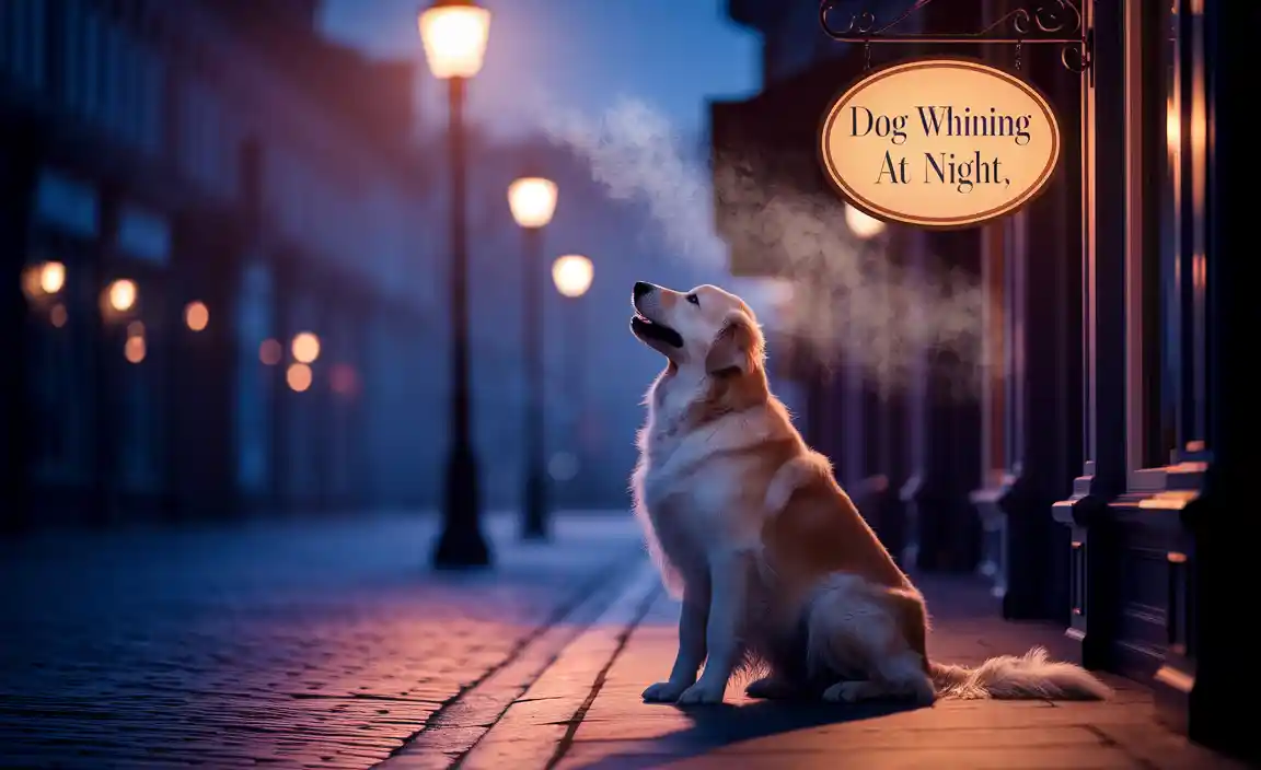 Dog Whining at Night