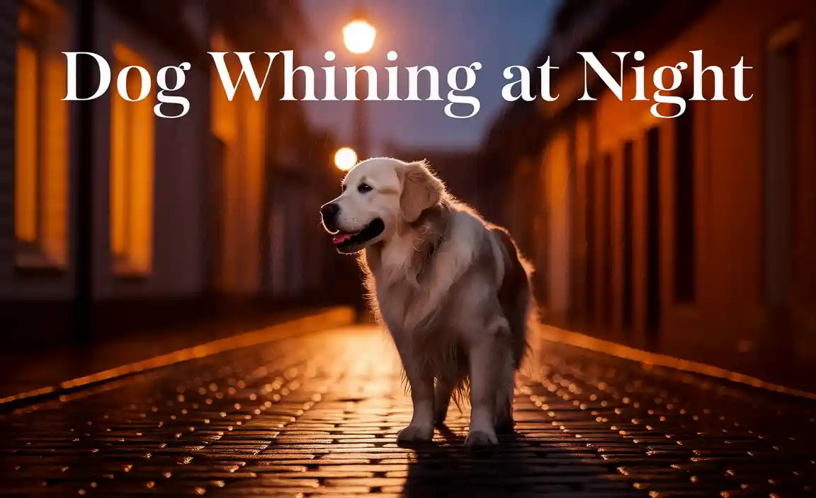 Dog Whining at Night