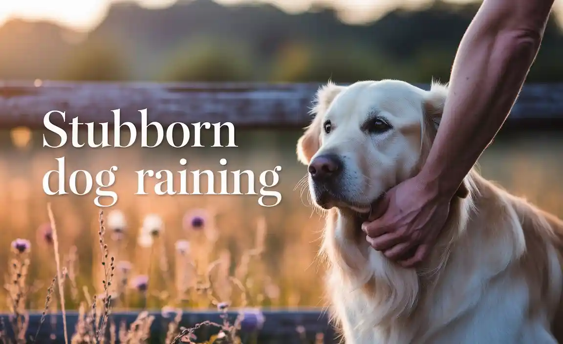 Stubborn Dog Training