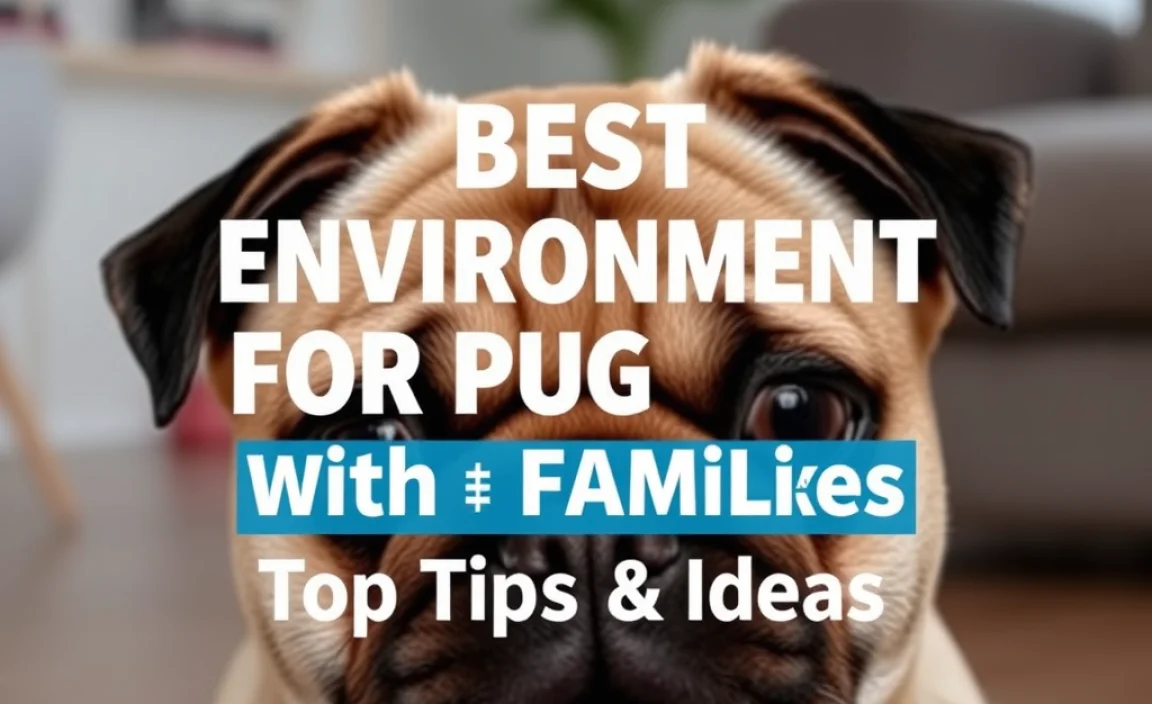 Best Environment For Pug With Families: Top Tips & Ideas